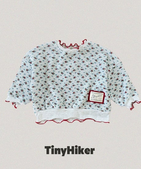 【tiny hiker】Madeleine Waffle Sweatshirt