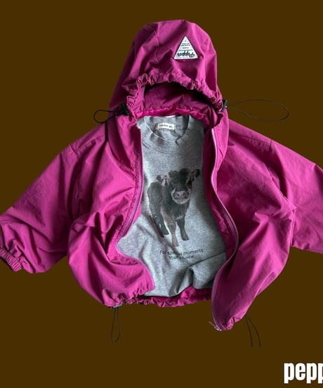 【pepper】curry windbreaker