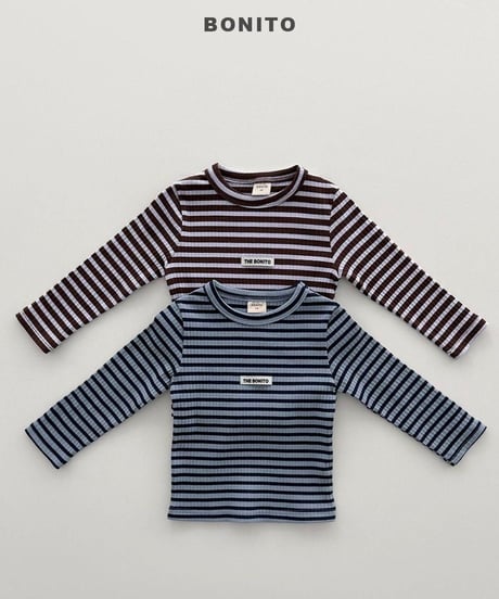 【bonito】Sugar Ribbed Tee