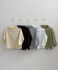 【minirobe】Blossom Half Turtleneck