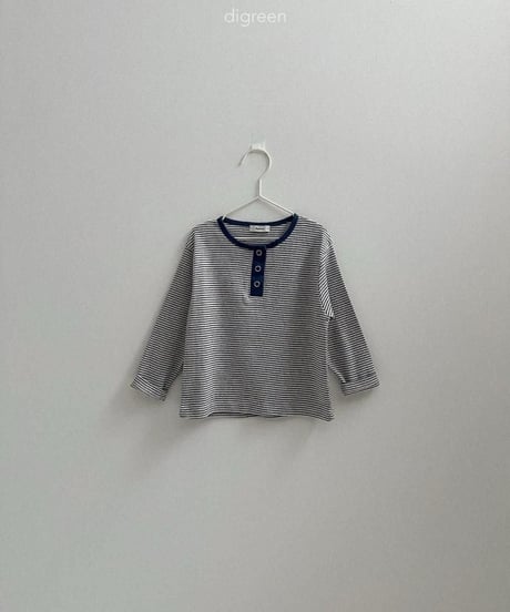 【digreen】Henry Neck Alle Tee