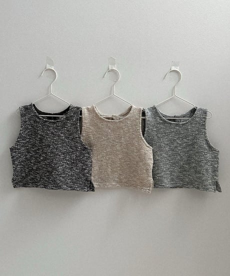 【atomeme】Knit Wool Vest