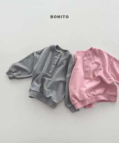 【bonito】Deki Short Sleeve Sweatshirt