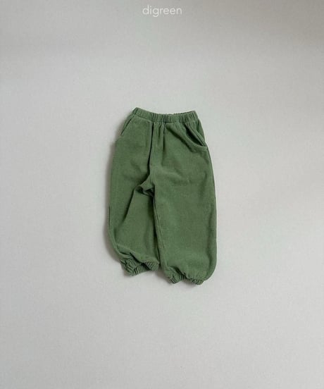 【digreen】Sand Terry Jogger Pants