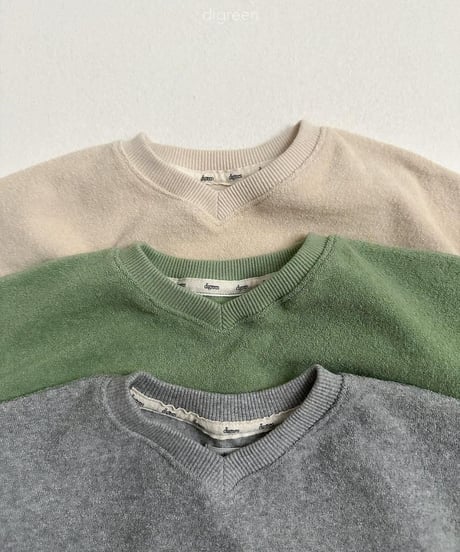 【digreen】Sand Terry Sweatshirt