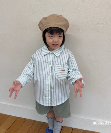 【andbutter】Macaron Heart Shirt