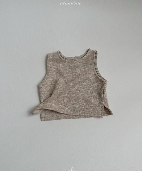 【atomeme】Knit Wool Vest