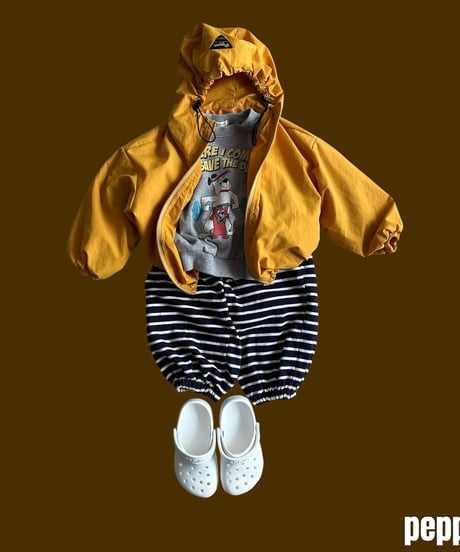 【pepper】curry windbreaker