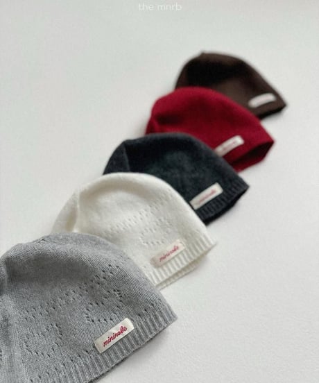 【minirobe】Heart Beanie