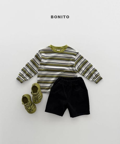 【bonito】Track ST Ribbed Tee