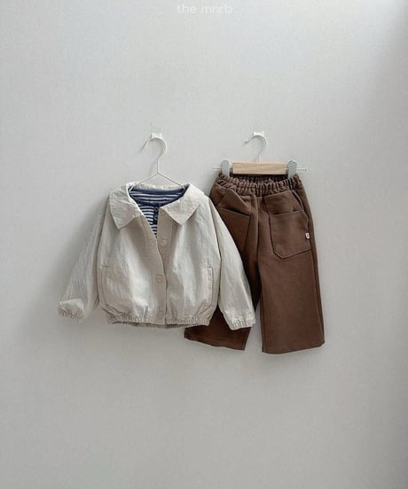 【minirobe】Ruffle Short Trench Coat