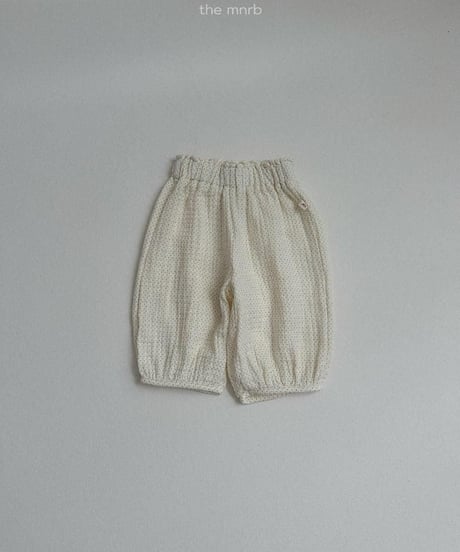 【minirobe】Tongtong 4/5-Length Jogger