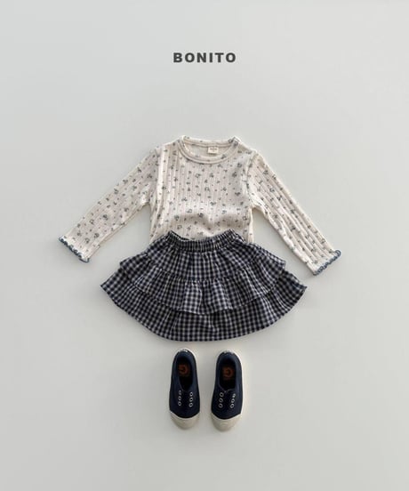 【bonito】Eyelet Tee