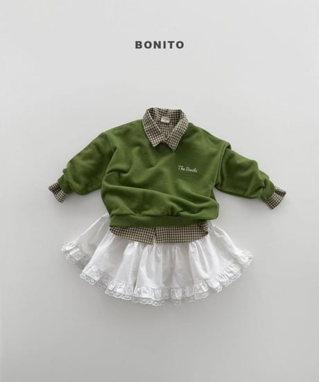 【bonito】V-Neck Sweatshirt