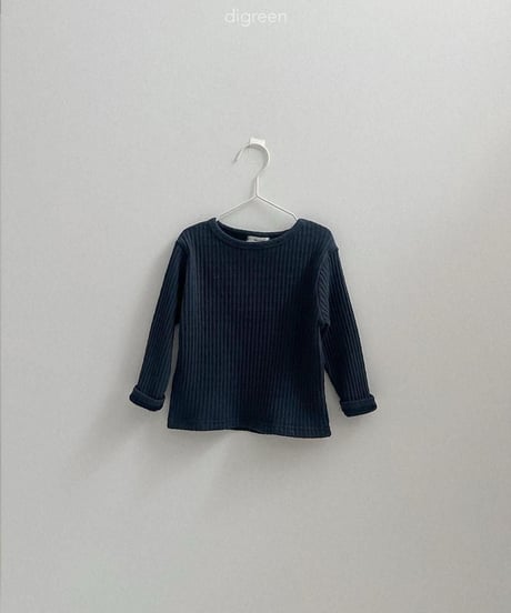 【digreen】Bella Ribbed Tee
