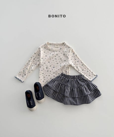 【bonito】Eyelet Tee