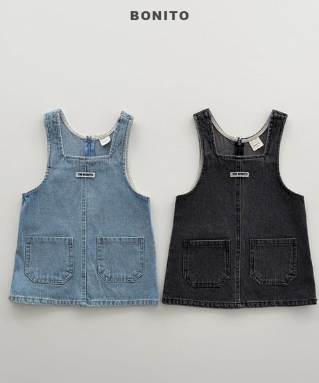 【bonito】Gol Denim One-Piece Dress
