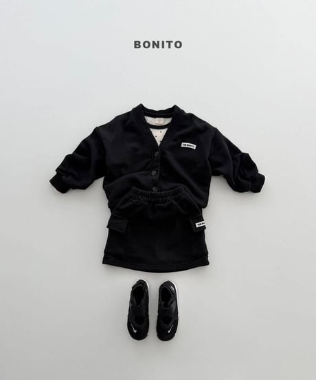 【bonito】Cotton V-Neck Cardigan