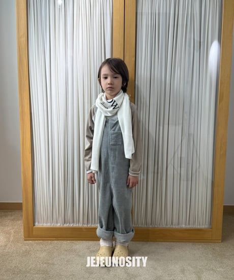 【jejeunosity】corduroy berry loom overall