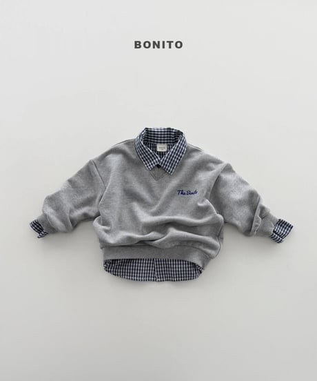 【bonito】V-Neck Sweatshirt