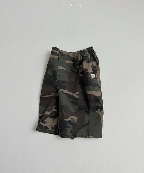 【digreen】Camo Bermuda Shorts