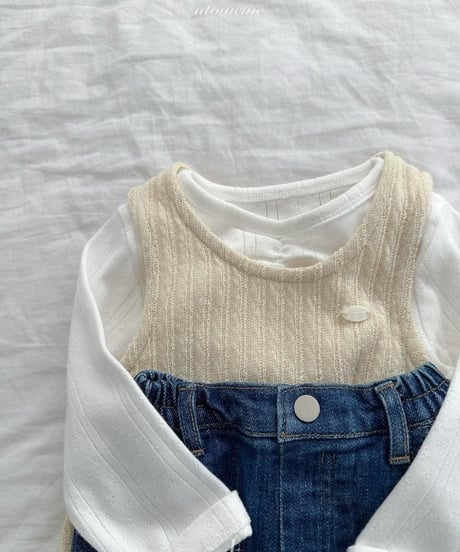 【atomeme】Lily Shirring Tee