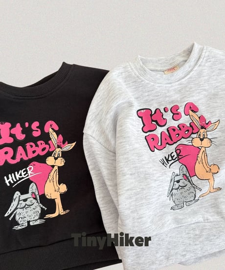 【tiny hiker】It's Rabbit Sweatshirt