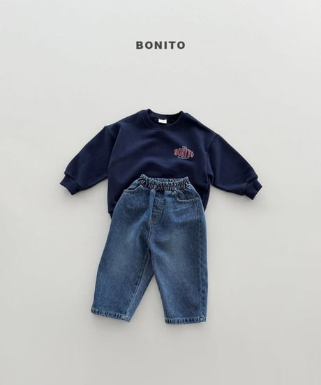 【bonito】Embossed Bonito Sweatshirt (Adult)