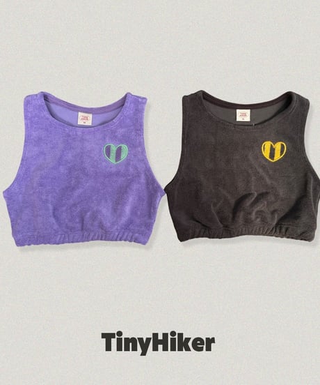 【tiny hiker】Suave Terry Tank Top