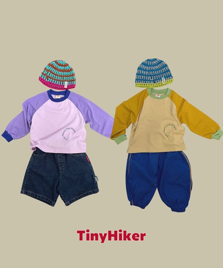 【tiny hiker】Big Dream Raglan Tee