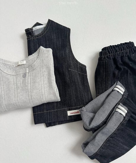 【minirobe】Non-Fade Pants