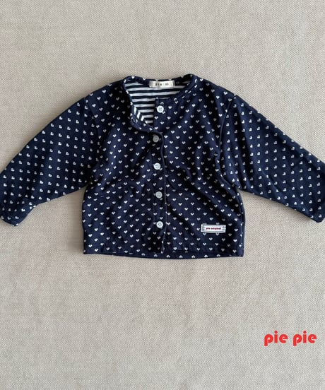 【pie】heart cardigan
