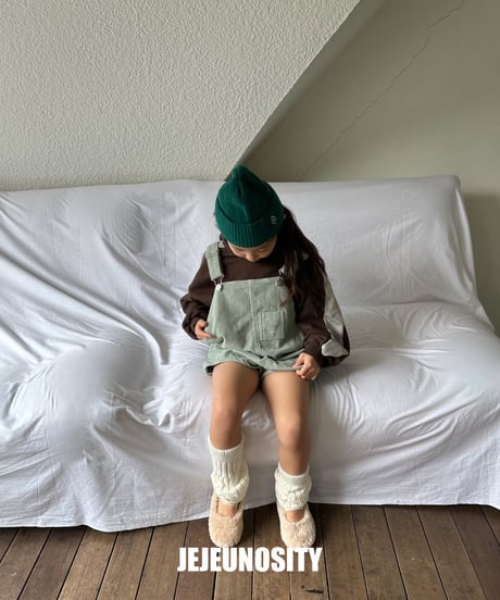 【jejeunosity】corduroy berry shot overall