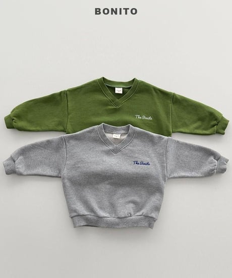 【bonito】V-Neck Sweatshirt