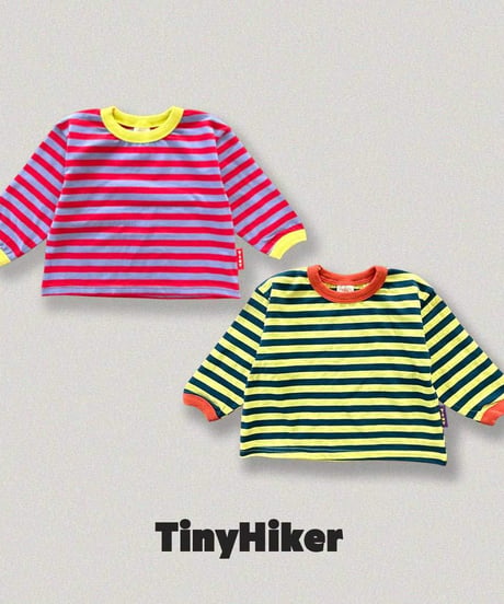 【tiny hiker】Freckle Stripe Tee