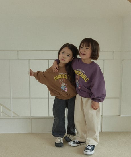 【lalaland】wide curve denim