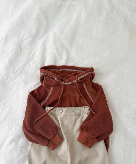【minirobe】Winnie Terry Hoodie