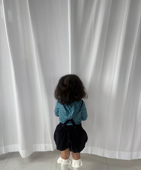 【pepper】corduroy short overall