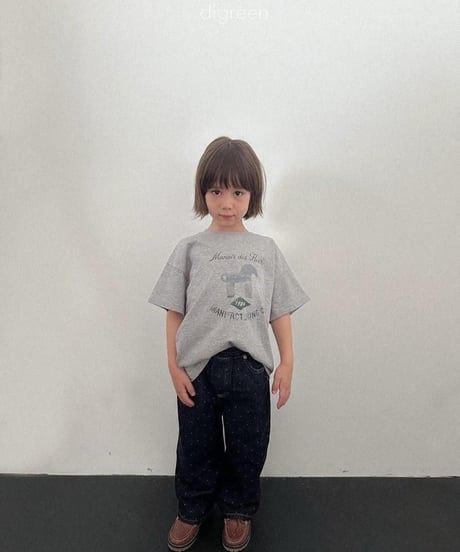 【digreen】Dot Denim Pants