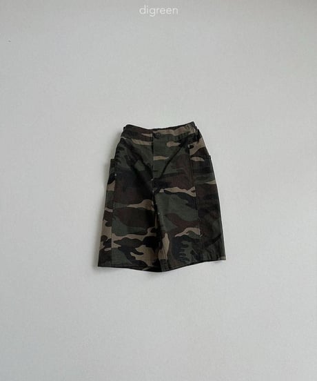 【digreen】Camo Bermuda Shorts