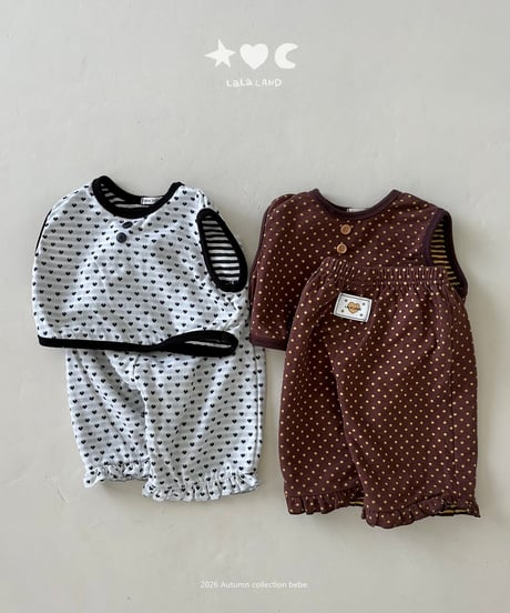 【lalaland】baby heart pants
