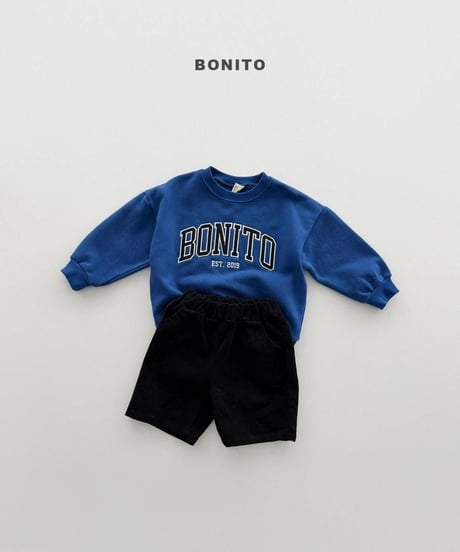 【bonito】Bonito Patch Embroidery Sweatshirt