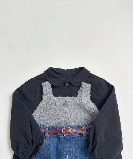 【atomeme】Ecru Knit Vest