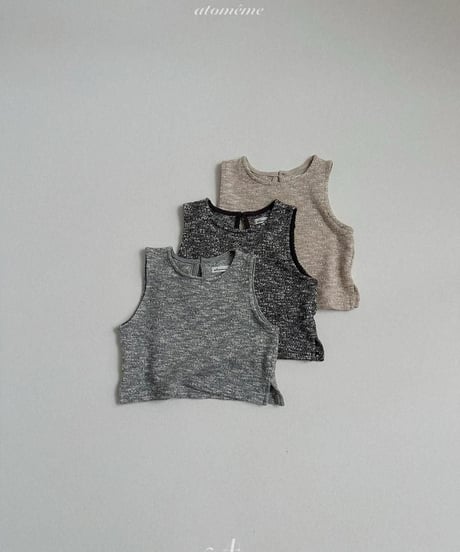 【atomeme】Knit Wool Vest