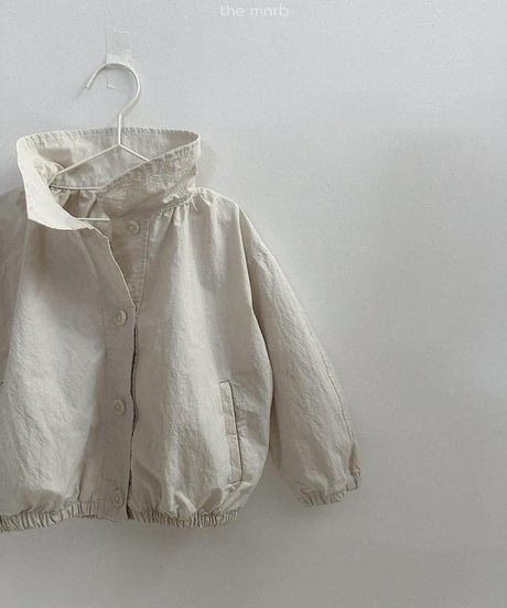 【minirobe】Ruffle Short Trench Coat