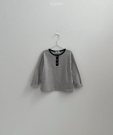 【digreen】Henry Neck Alle Tee