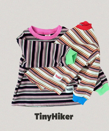 【tiny hiker】Candy Stripe Tee