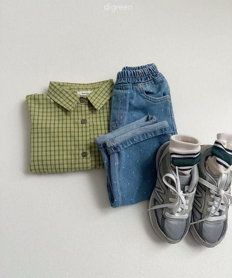 【digreen】Dot Denim Pants