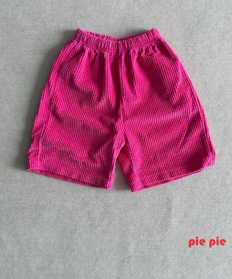 【pie】corduroy bermuda pants