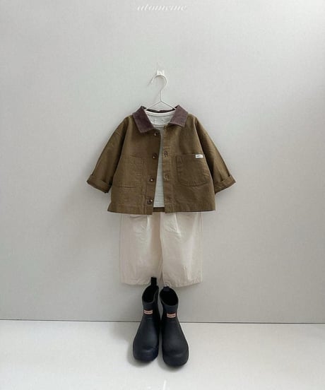 【atomeme】Blanket Work Jacket
